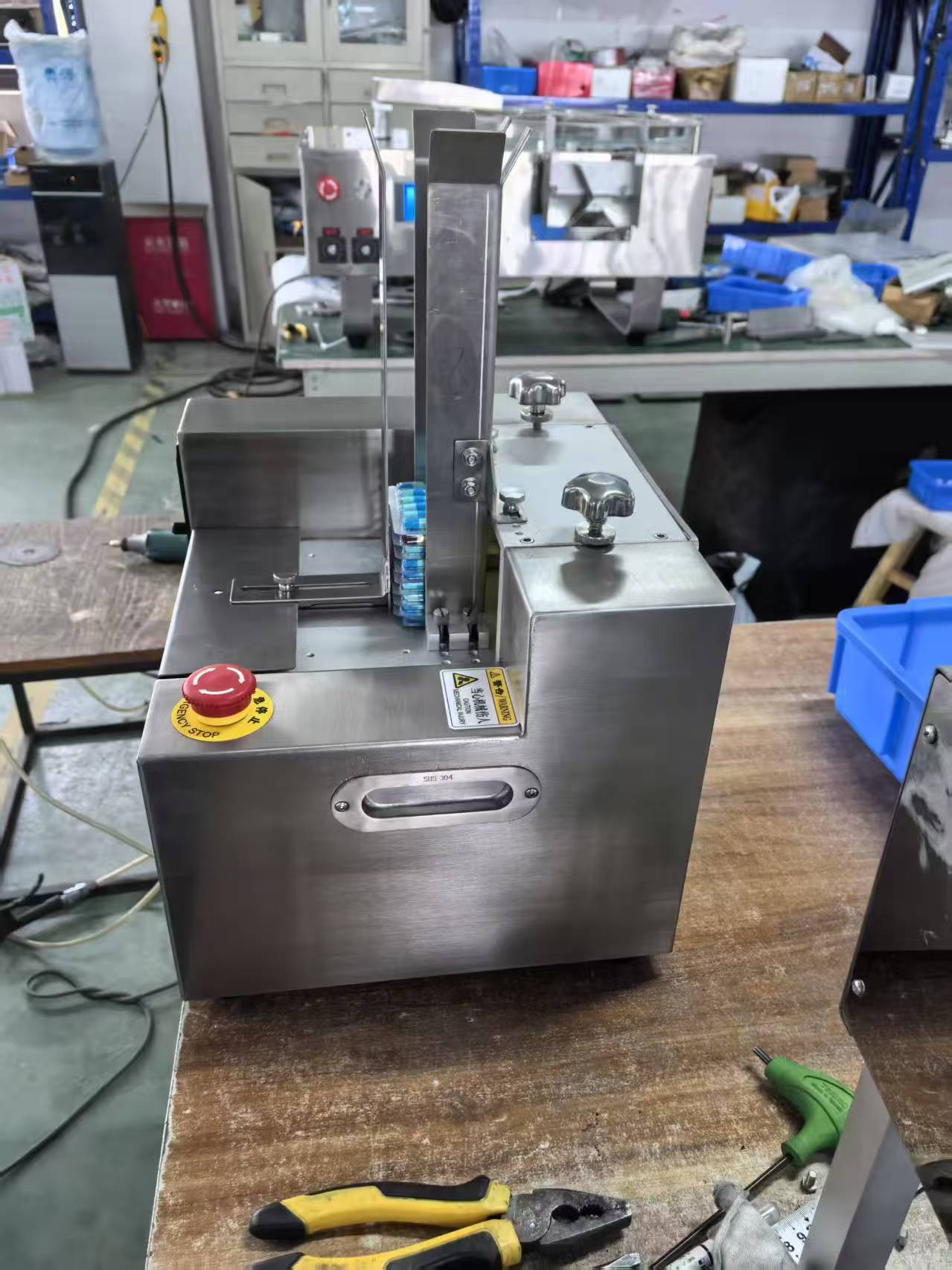 PY-120 deblister machine (2) Máquina desblisteradora PY-120 (2)