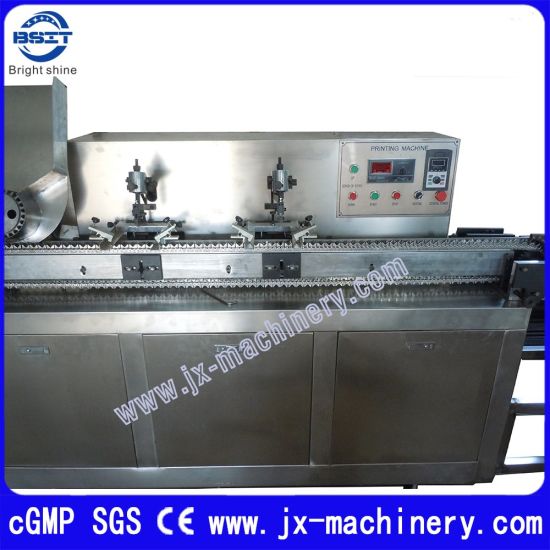 Maquinaria de impresión de esmalte de ampolla de 1-20 ml para cumplir con el certificado GMP