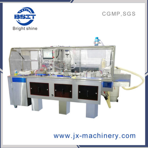 Máquina automática de llenado y sellado de supositorios de material de PVC / PE de fábrica farmacéutica