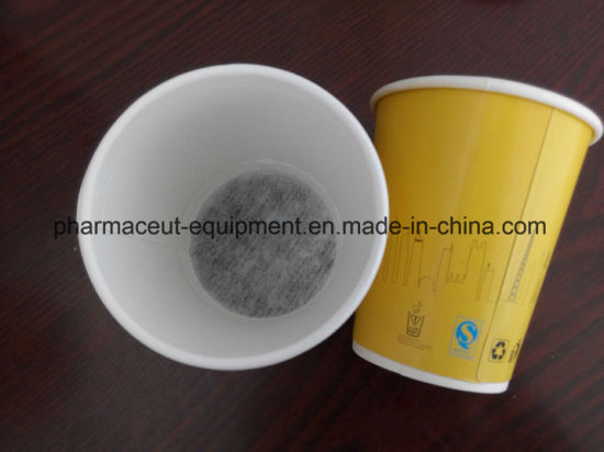 Máquina de embalaje de procesamiento de sellado de taza oculta de té de China (dos cabezales de sellado)