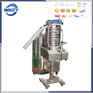 Bzs-230 SUS304 Máquina desempolvadora cuesta arriba/máquina pulidora para tabletas/píldoras 