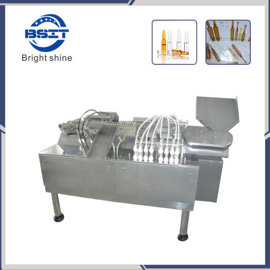 1-20ml Maquinaria automática de llenado y sellado de inyección de ampolla de vidrio de alta velocidad
