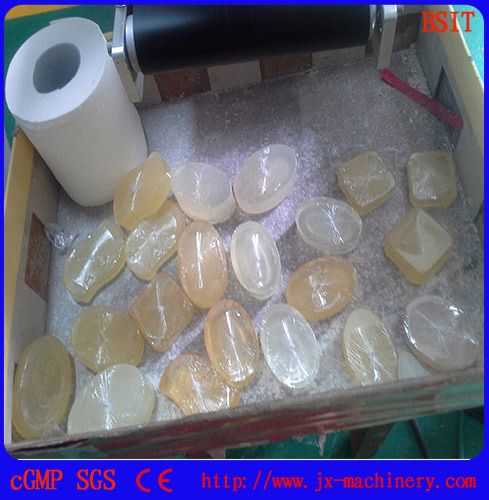 Jabón de tocador hecho a mano / Jabón de barra / Jabón de lavandería / Envoltura de jabón corporal Máquina de envasado