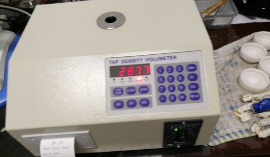 Analizador de densidad a granel con rosca HY-100 Probador de densidad de grifo para polvo