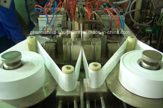 Máquina de llenado y sellado de supositorios de PVC / PE con control PLC completamente automático