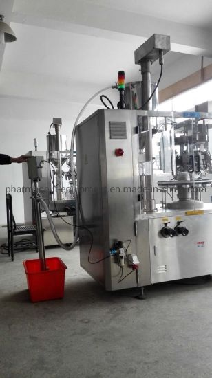 Máquina de llenado y sellado de tubos blandos de plástico laminado para pasta farmacéutica (BSNF-60A)