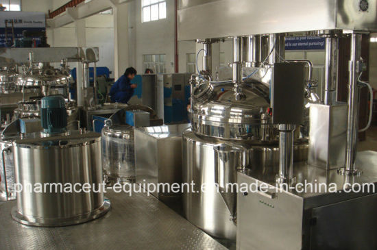 Máquina emulsionante al vacío de crema (TFZR)