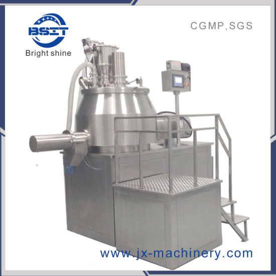 Máquina granuladora mezcladora rápida de cápsulas de comprimidos sólidos con GMP SUS304 (LM300)