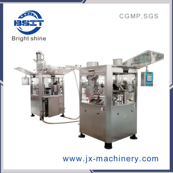 Máquina llenadora de cápsulas totalmente automática de alta velocidad y alta precisión para el certificado GMP Njp3200