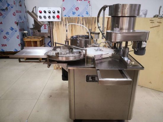Exportar la máquina de llenado de líquidos de botellas de viales de Reino Unido con CE