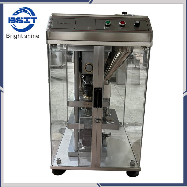 Máquina de prensado de pastillas de estación única de laboratorio de alta calidad DP12/DP25, máquina de prensado de tabletas pequeñas para productos farmacéuticos 