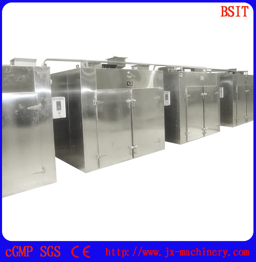 Horno de secado de circulación de aire caliente de doble puerta / máquina de secado farmacéutica (CT)