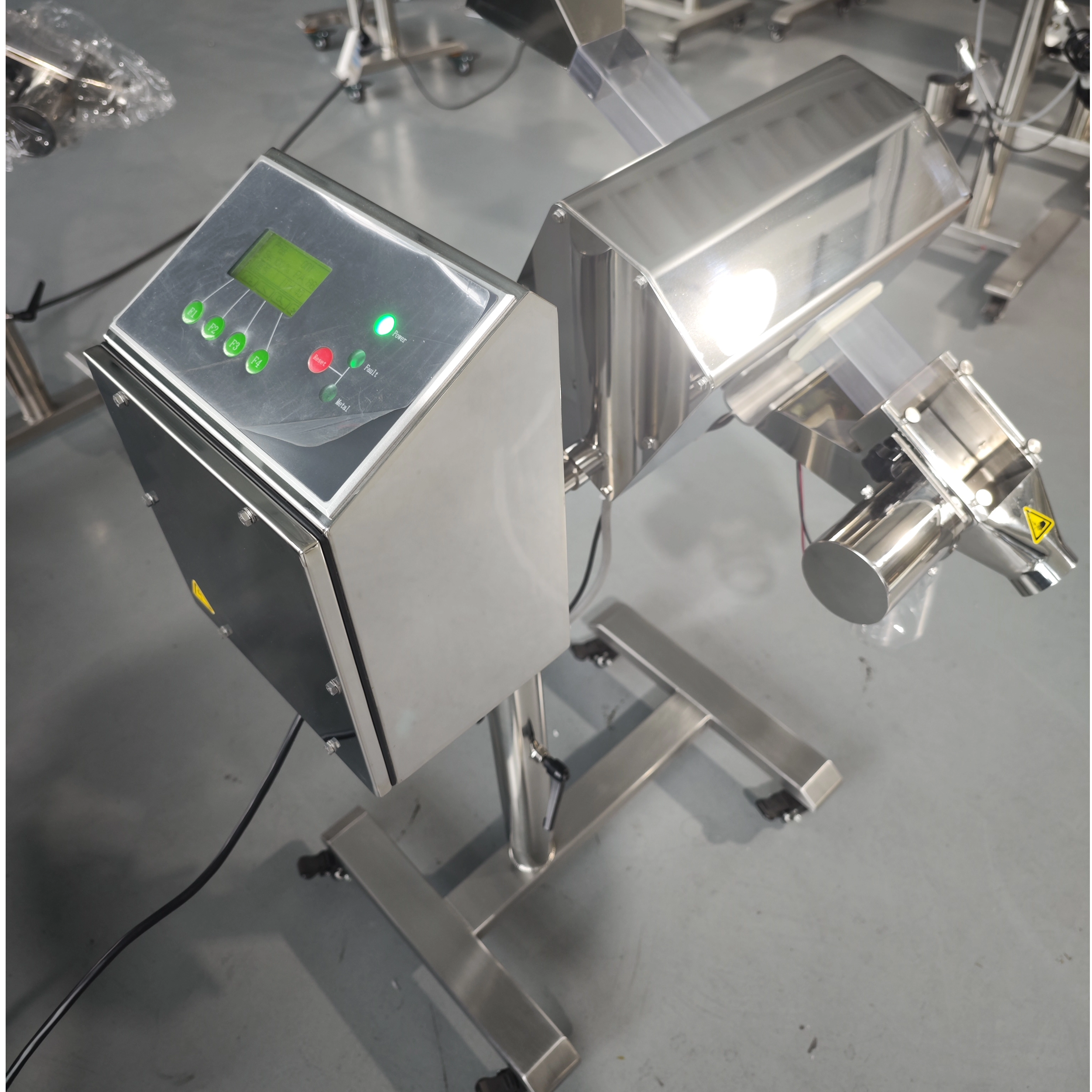 SUPER SENSIBILIDAD Detector de metales de la industria de tabletas para la píldora de la cápsula de la tableta con Auto Rechazador