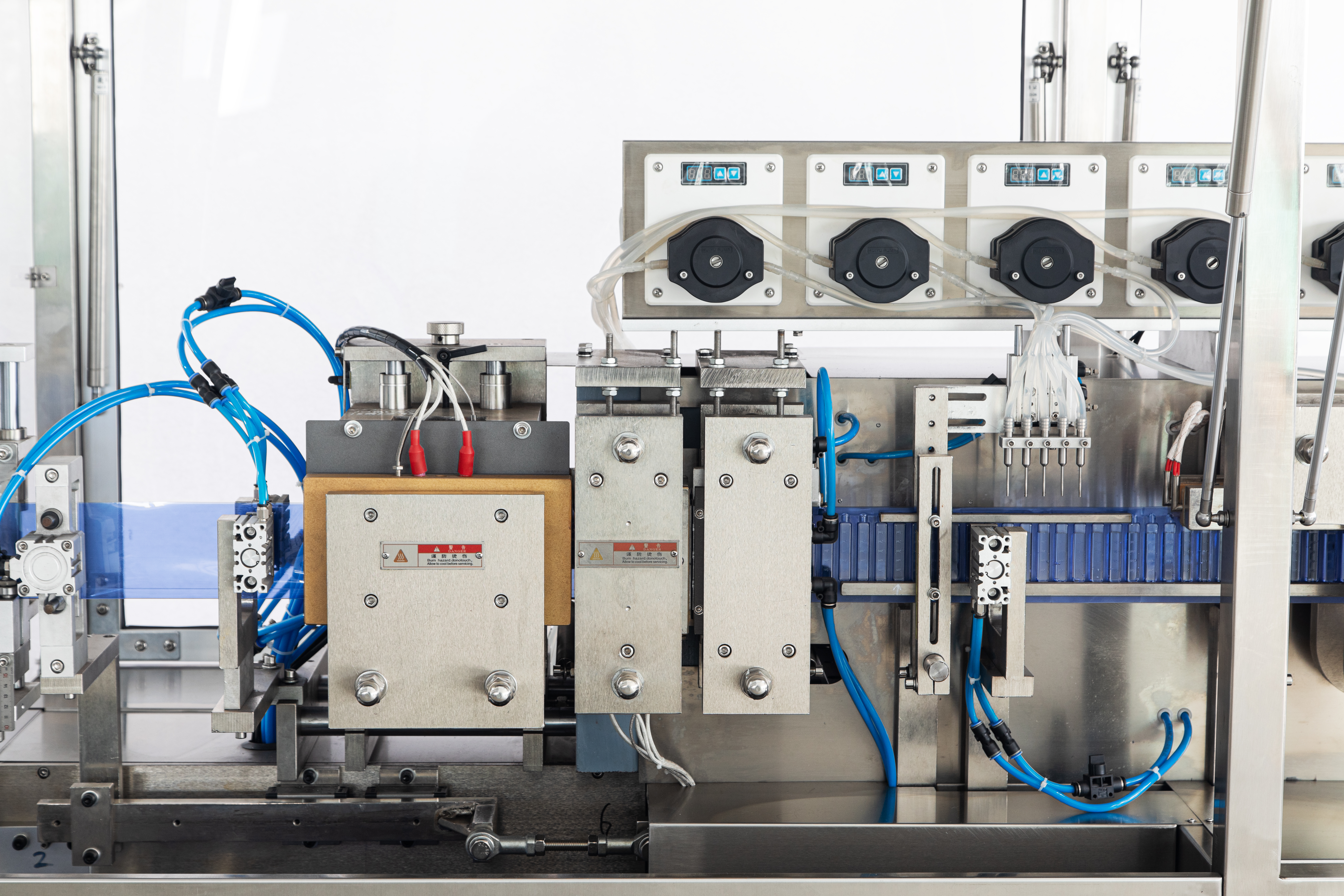 Pequeña máquina de llenado y sellado de ampollas de plástico para productos farmacéuticos de salud con marca BSIT