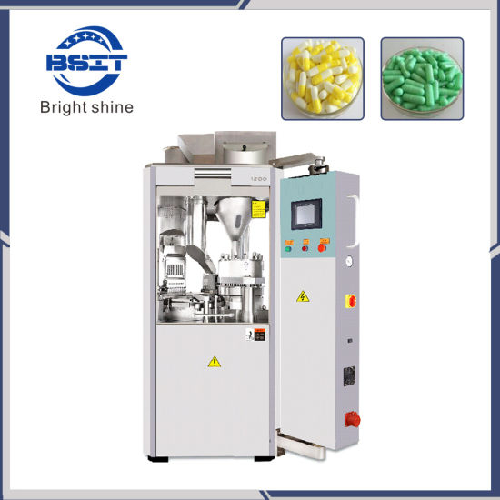 Máquina automática de llenado de cápsulas de energía de cápsulas de pellets de gelatina dura a base de hierbas # 0 (NJP1200)