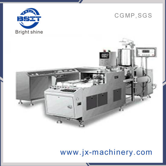 Máquina de fabricación de corte de llenado farmacéutico de gelatina glicerinada de supositorios