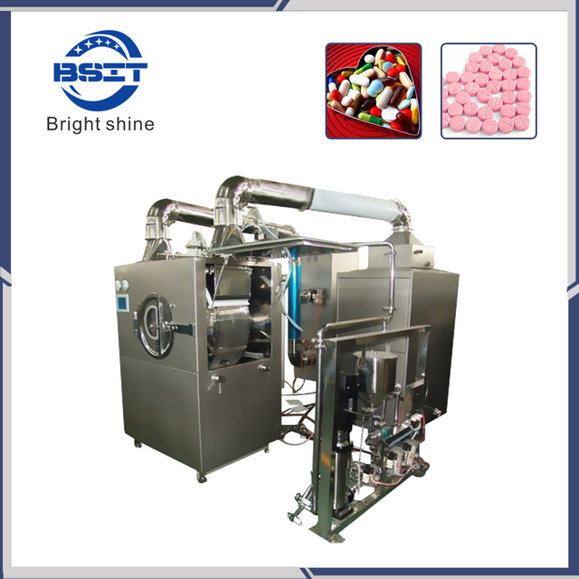 Máquina de recubrimiento de tabletas de alta eficiencia El azúcar soluble de azúcar con estándares GMP