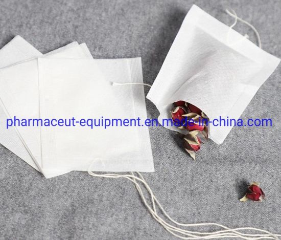 Máquina de fabricación de bolsitas de té con servomotor con pantalla táctil PLC para té verde / té negro