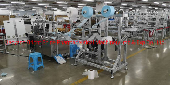 2020 El último nuevo diseño N95 Mascarilla en blanco que forma la máquina que hace