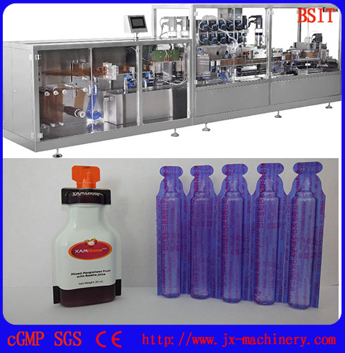 Maquinaria farmacéutica Máquina automática de llenado y sellado de botellas de plástico