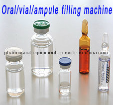 Máquina de sellado de tapas de botellas de viales de penicilina con control de botón para SS316