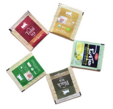 Empaquetadora rota de la bolsa del té del papel de filtro de alta velocidad / empaquetadora de la caja del té
