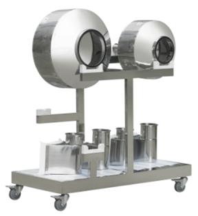  BGB1F China Fabricación de máquina de recubrimiento de película fina de azúcar con limpieza CIP 