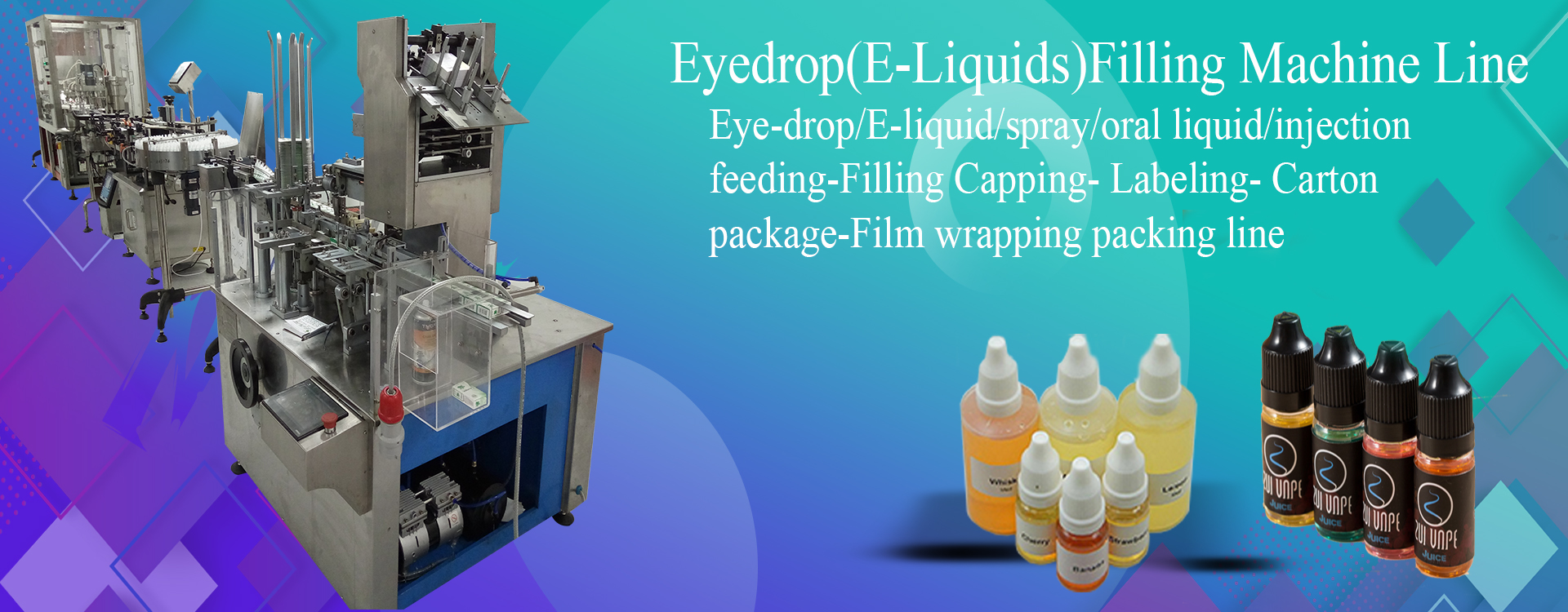E-liquids filling machine 