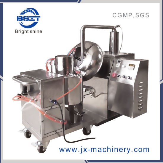 BYC600 China Máquina farmacéutica Factory Candy Tablet Máquina de recubrimiento de película de azúcar