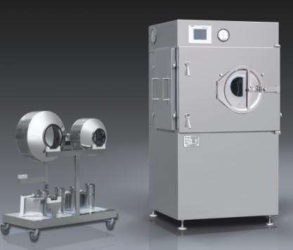 Lab 1/3/5KG Tablet Pill Sugar Film Coating Machine (bandeja de recubrimiento intercambiable)