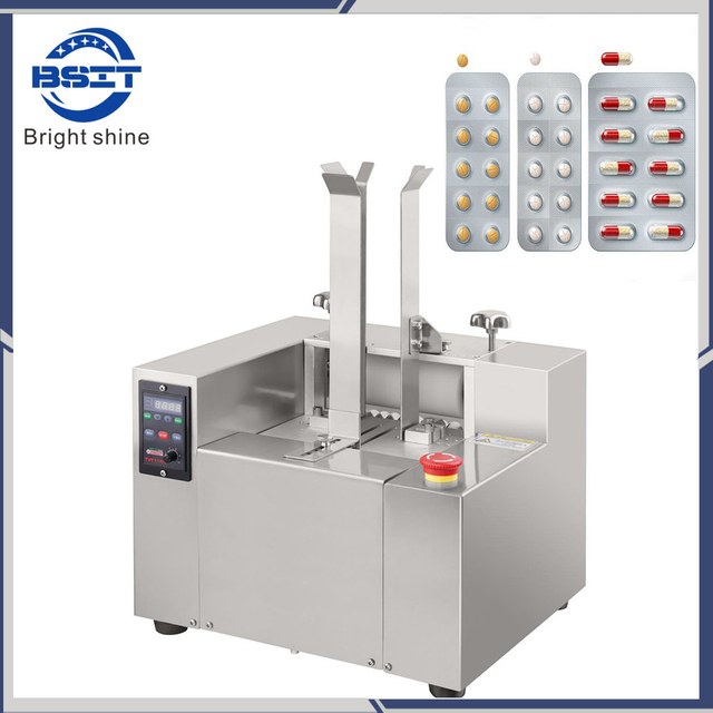 Dispensador de medicamentos de plástico y aluminio semiautomático PY-120 para tabletas o cápsulas 