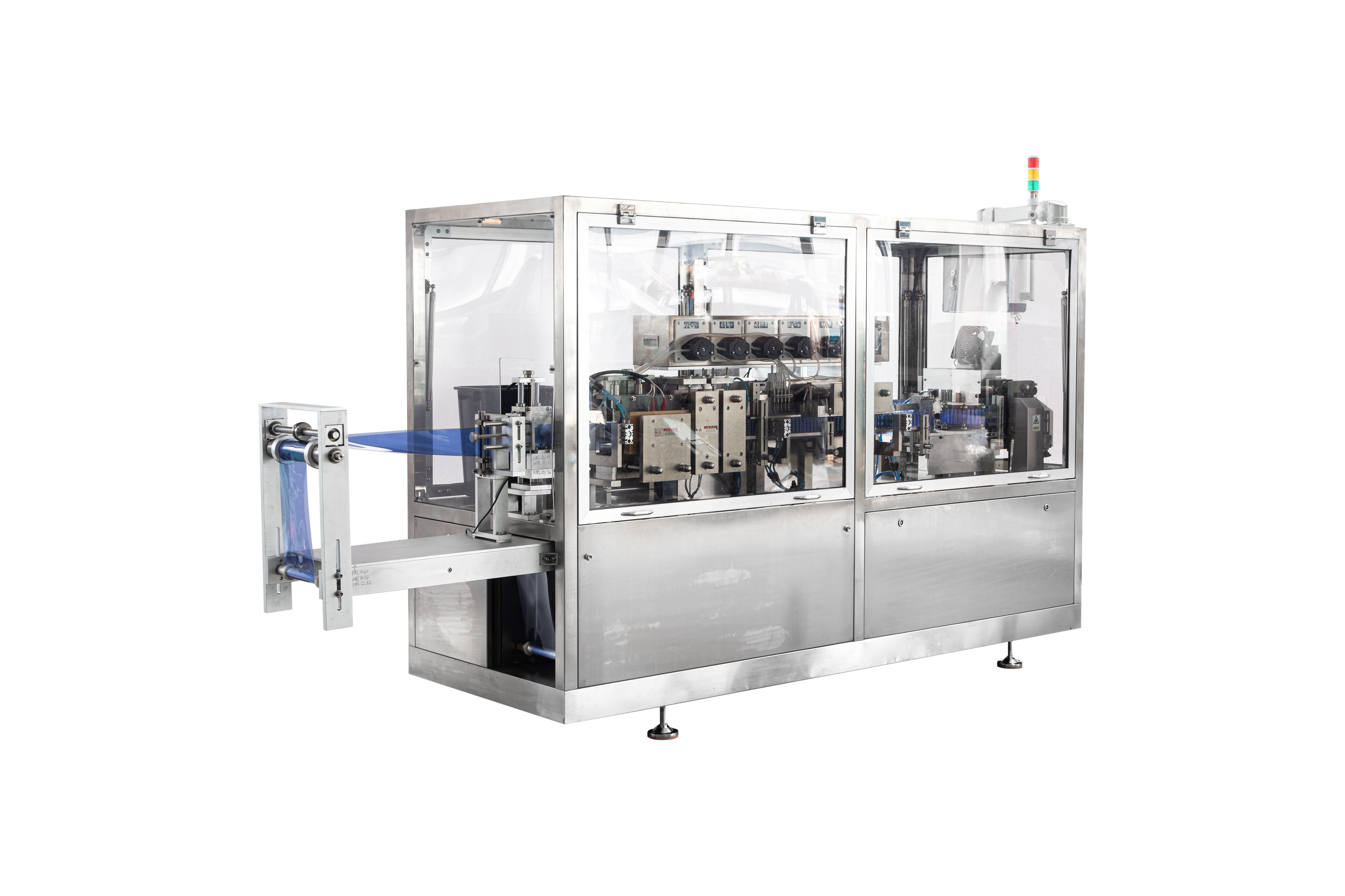 Pequeña máquina de llenado y sellado de ampollas de plástico para productos farmacéuticos de salud con marca BSIT