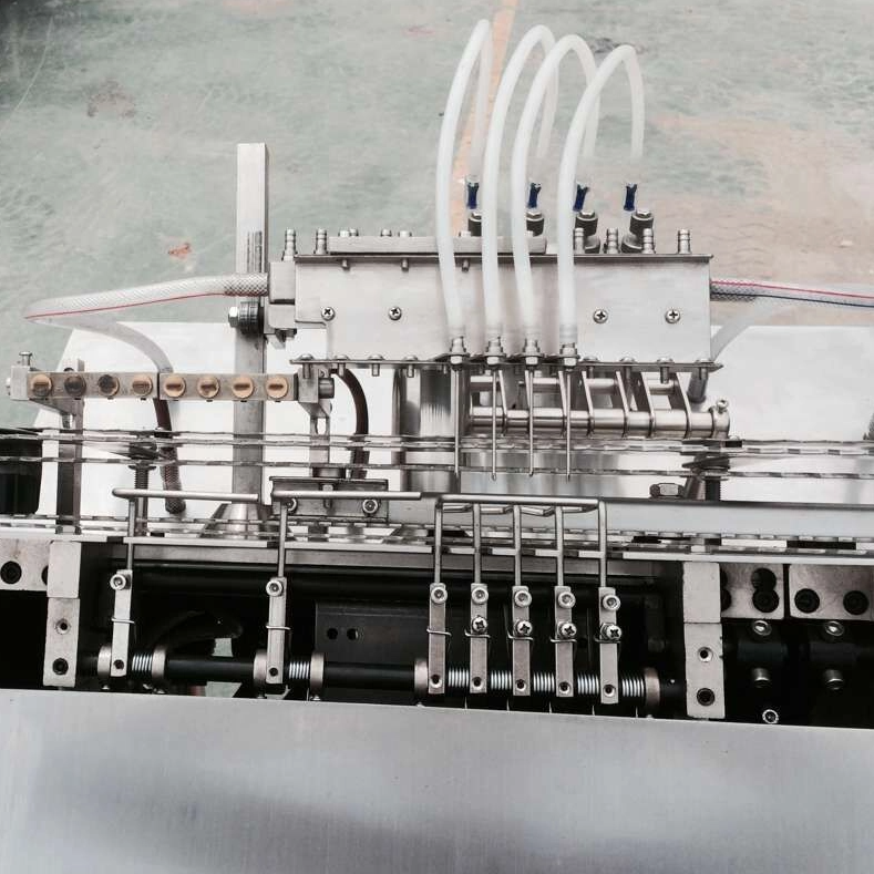 AFS-6D Ampoule Relling and Selling Machine con 6 cabezales de relleno