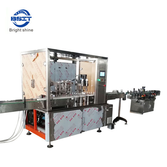 Máquina de llenado de líquido completamente automática de aceite de CBD / aceite de vaporizador / aceite líquido / gotas para los ojos