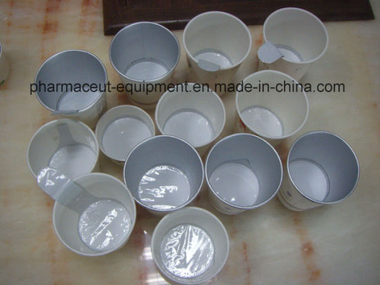 Taza de té de café de papel de aluminio de sellado oculto de la máquina de embalaje (BS-828)