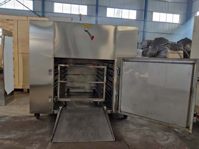 CT-C GMP Calefacción eléctrica Calefacción de vapor Aire caliente Circulación de horno de secado (100 kg/lote)