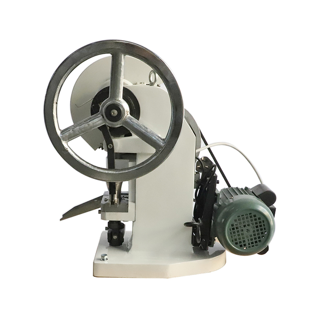 TDP Single Station Opere la máquina de tabletas de polvo farmacéutica de polvo para la mano.