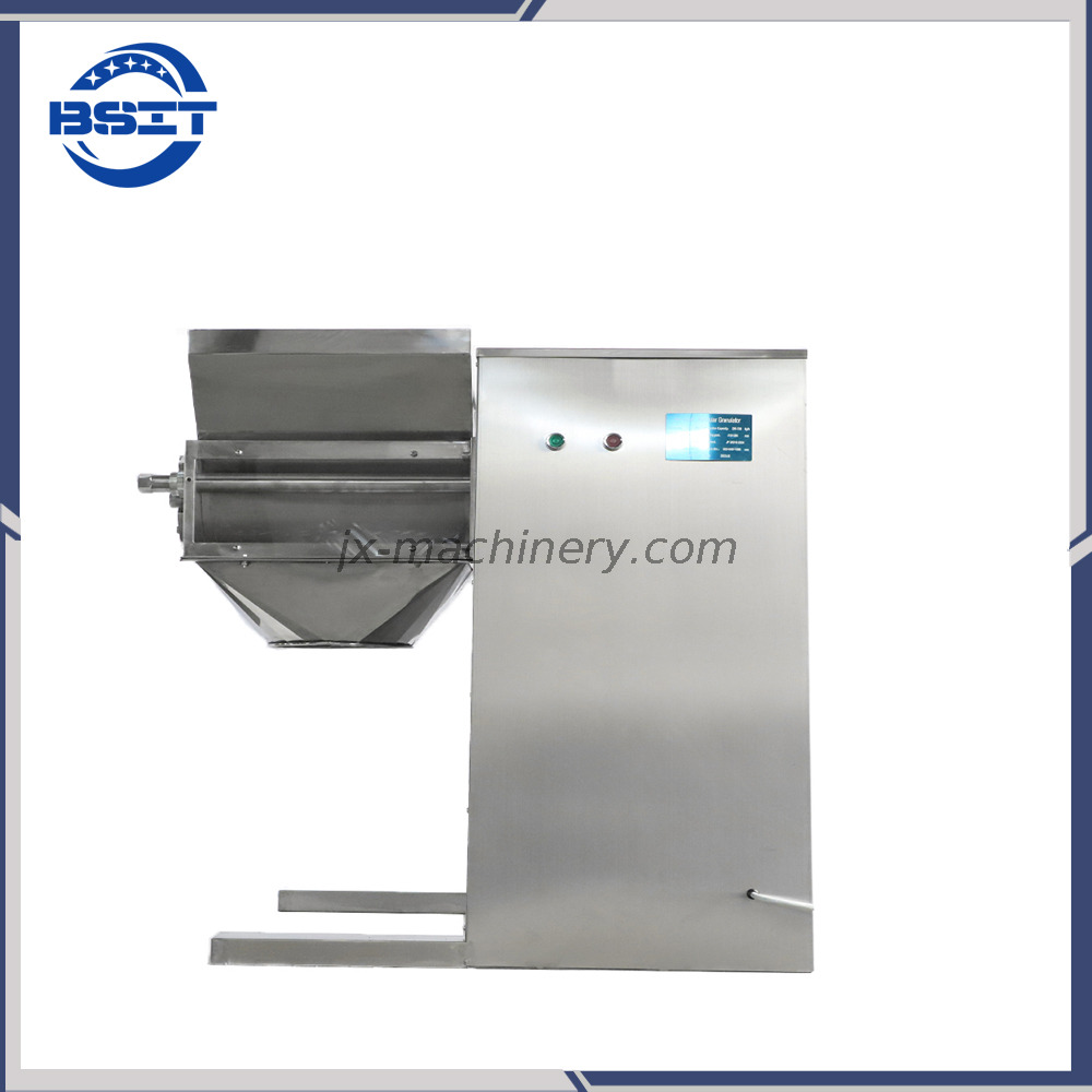 Máquina granuladora tipo oscilante para polvo, fabricación china YK160 SS316 
