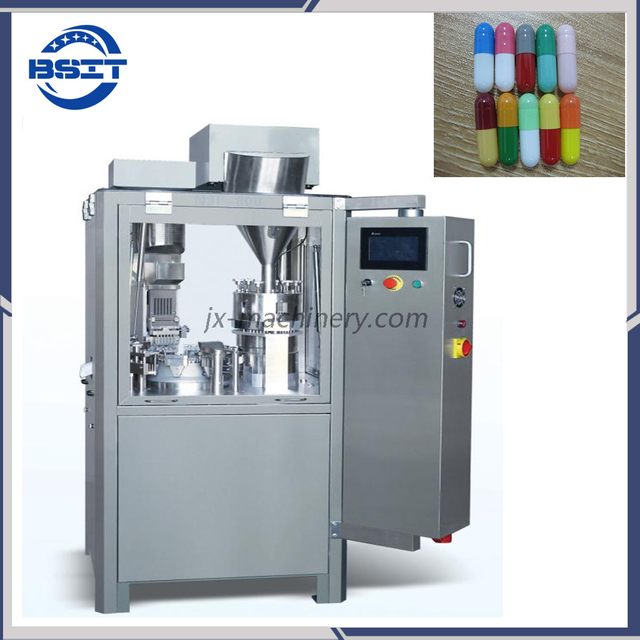 Máquina farmacéutica Máquina envasadora de llenado de cápsulas giratoria automática (NJP1200)