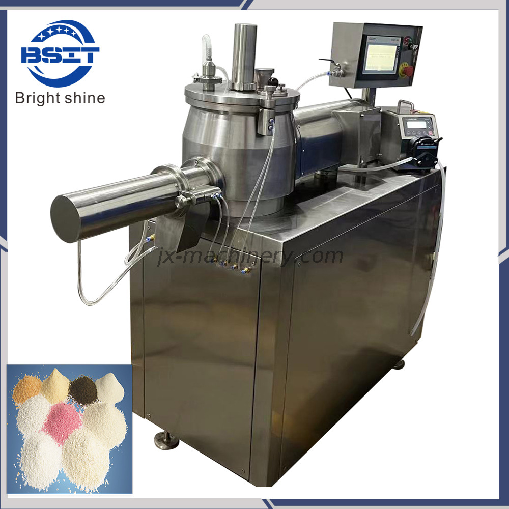 Máquina secadora de granulación de polvo farmacéutico químico de alimentos de suministro de fábrica 