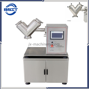 Máquina mezcladora V-Mixer para probador de laboratorio de máquinas farmacéuticas