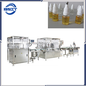 Máquina llenadora y selladora de líquidos para colirios de alta calidad para botellas de vidrio/botellas de plástico 