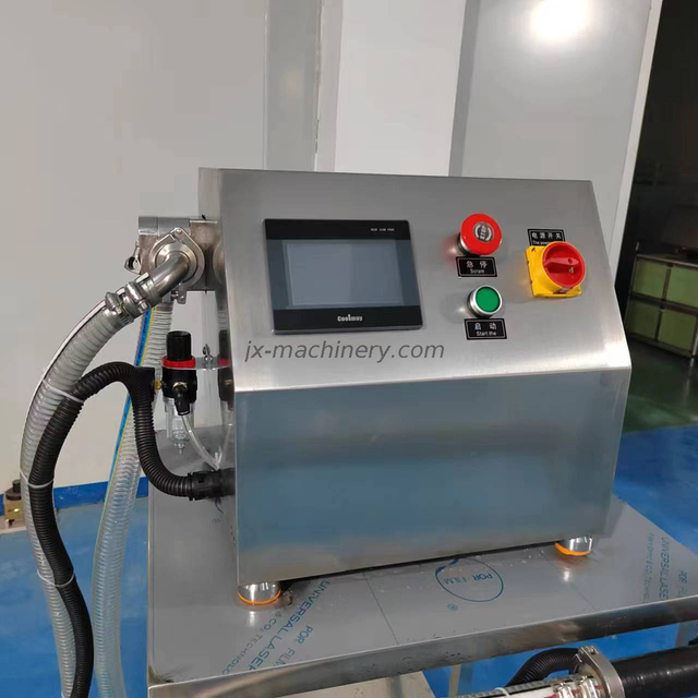 Máquina llenadora de líquidos semiautomática de jabón 0-9999 gramos